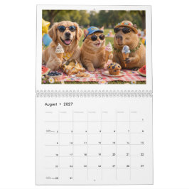 Calendário temático de animais de 2027