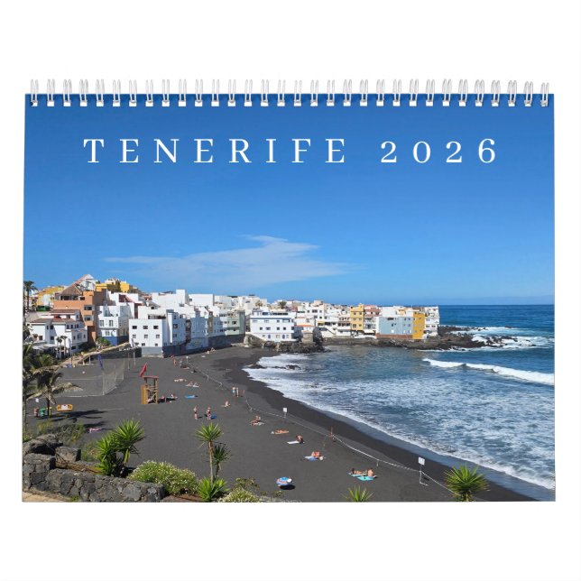 Calendário Tenerife 2026 (Capa)