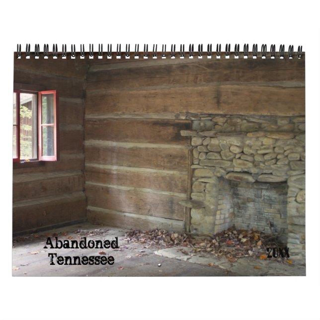 Calendário Tennessee abandonado (Capa)