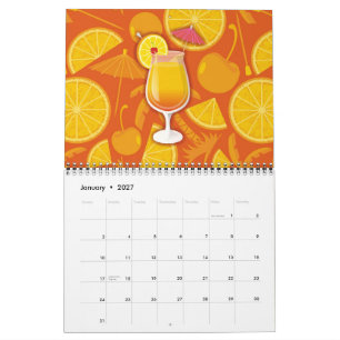 Calendário Tequila nascente