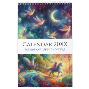 Calendário Terra dos Sonhos Whimsical
