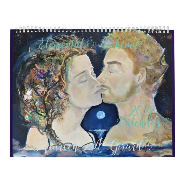 Calendário Terra Elemento Místico Maureen Girard Animal Pet (Capa)