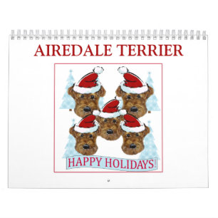 CALENDÁRIO TERRIER AIREDALE