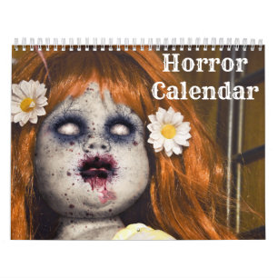Calendário Terror 2026