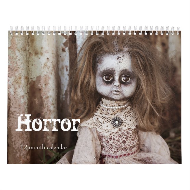 Calendário Terror Horror 2027 (Capa)