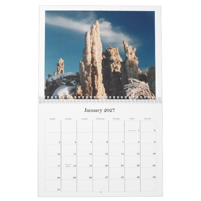Calendário Tesouros escondidos 2012 (Jan 2027)