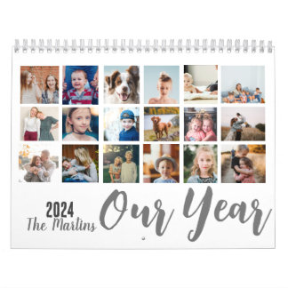 Calendário Texto do script de colagem da família de grade de 