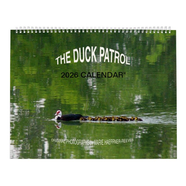 CALENDÁRIO THE DUCK PATROL, 2026 CALENDAR (Capa)