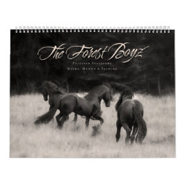 Calendário The Forest Boyz - Correr selvagem