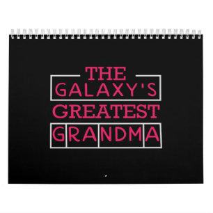 Calendário the galaxy's greatest grandma