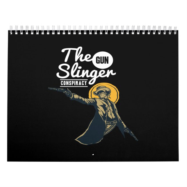 Calendário the gunslinger conspiracy (Capa)