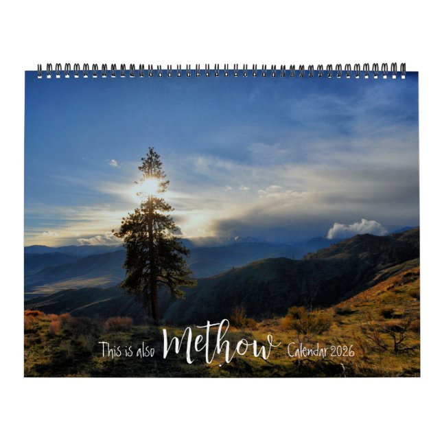 Calendário This is also Methow Calendar 2026 (Capa)
