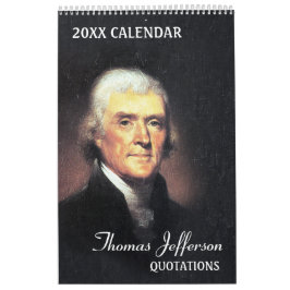 Calendário Thomas Jefferson Cotes