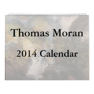 Calendário Thomas Moran Calendar 2014