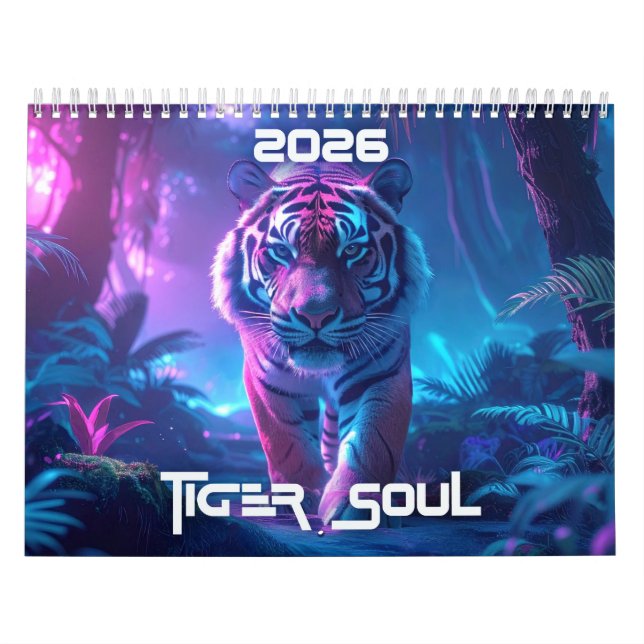 CALENDÁRIO TIGER SOUL (Capa)