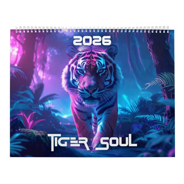 CALENDÁRIO TIGER SOUL (Capa)