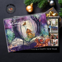 Tiny Whimsy Calendar - Magical Art & Woodland