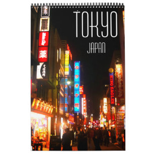 Calendário tokyo japan