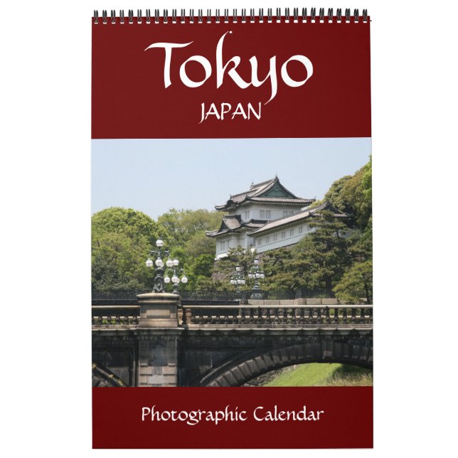 Calendário tokyo japan (Capa)