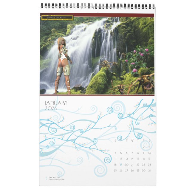 Calendário Tony Diana: Diva de Digitas (Jan 2026)