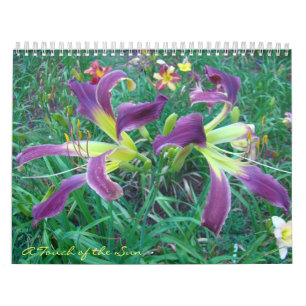 Calendário Toque dos hemerocallis de Sun II