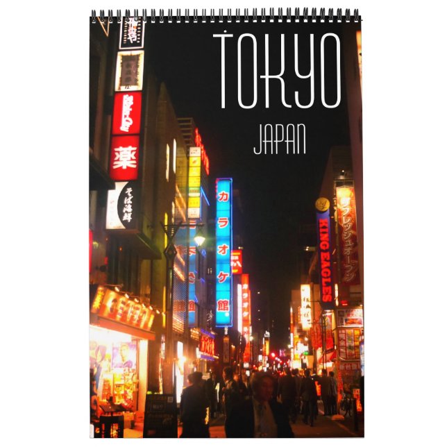 Calendário tóquio japão (Capa)