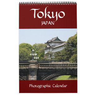Calendário tóquio japão