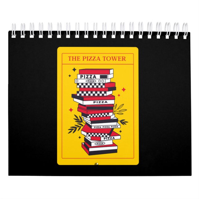 Calendário Torre de pizza (Capa)