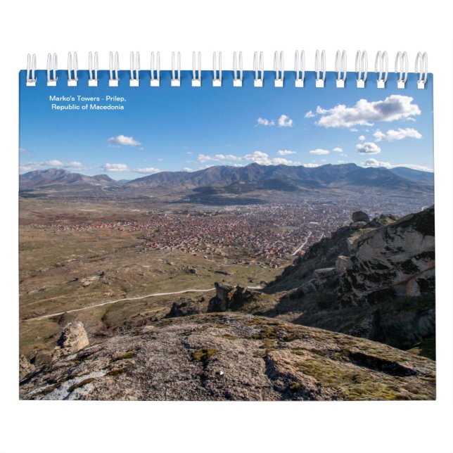 Calendário Torres de Marko - Foto do Prilep (Capa)