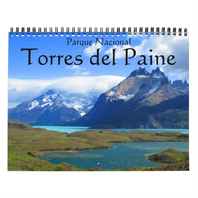 Calendário torres del paine 2025 (Capa)