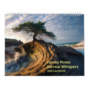 Calendário Torrey Pines: Sussurreal Whispers
