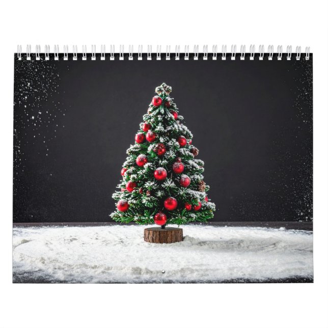Calendário totalmente temático de natal (Capa)