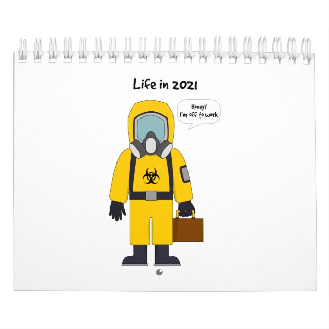 Calendário Trabalhando em 2021 (Capa)