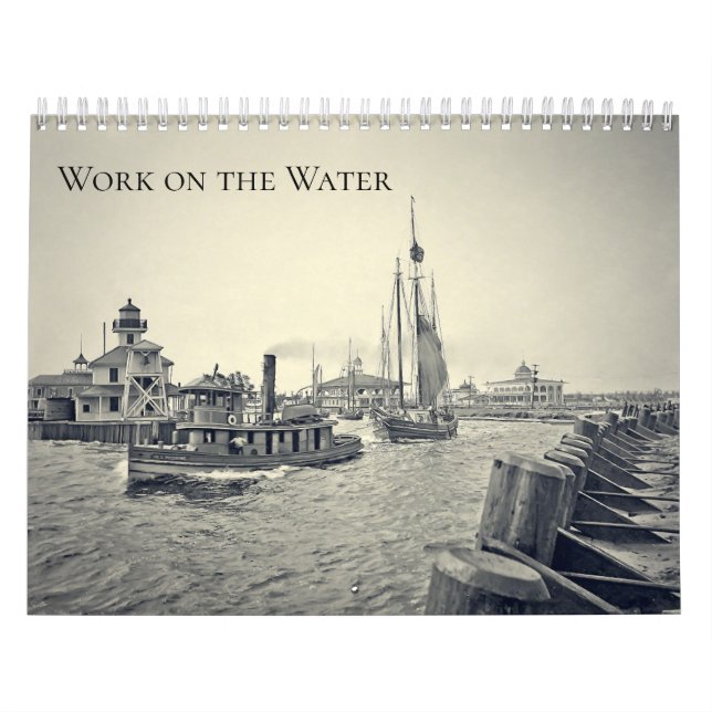 Calendário Trabalho na água (Capa)