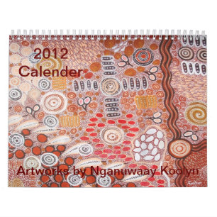Calendário Trabalhos de arte de Calender de 2012 por Nganuwaa