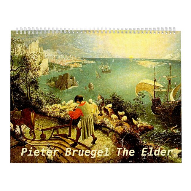 Calendário Trabalhos de arte de Pieter Bruegel (Capa)