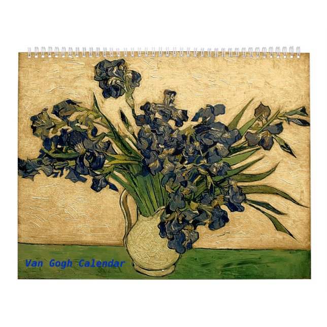 Calendário Trabalhos de arte de Vincent van Gogh (Capa)