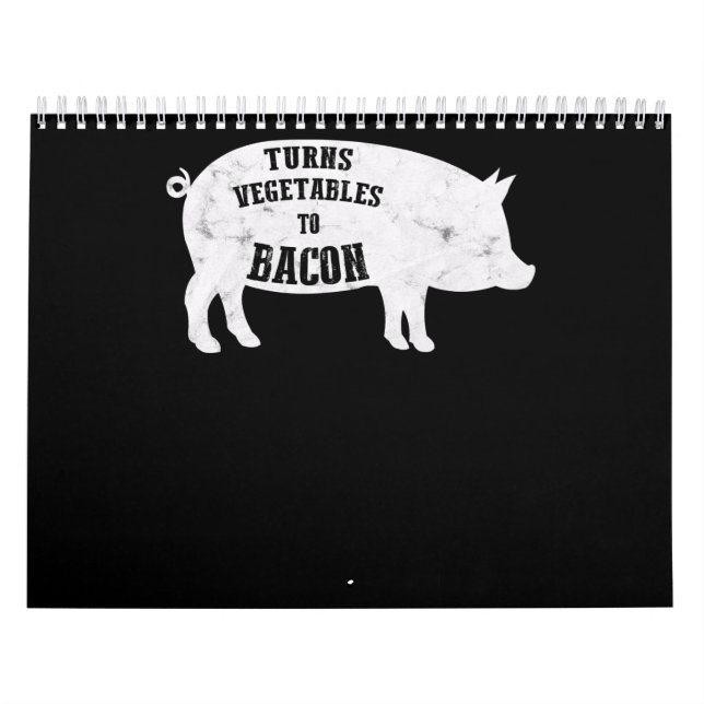 Calendário Transforma Vegetais Em Bacon | CHURRASCOS Engraçad (Capa)