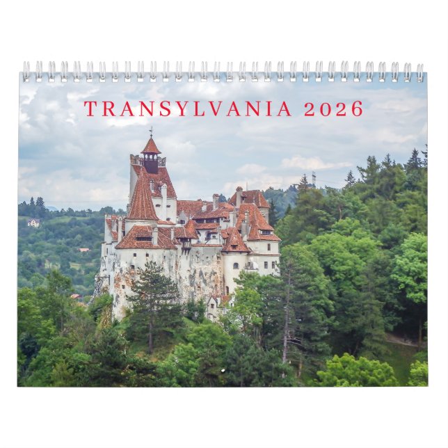 Calendário Transylvania 2026 calendar (Capa)