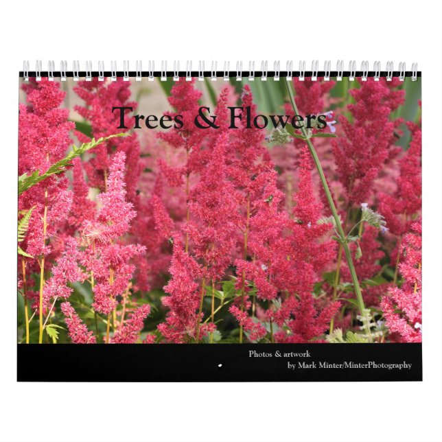 Calendário Trees & Wildflowers (Capa)
