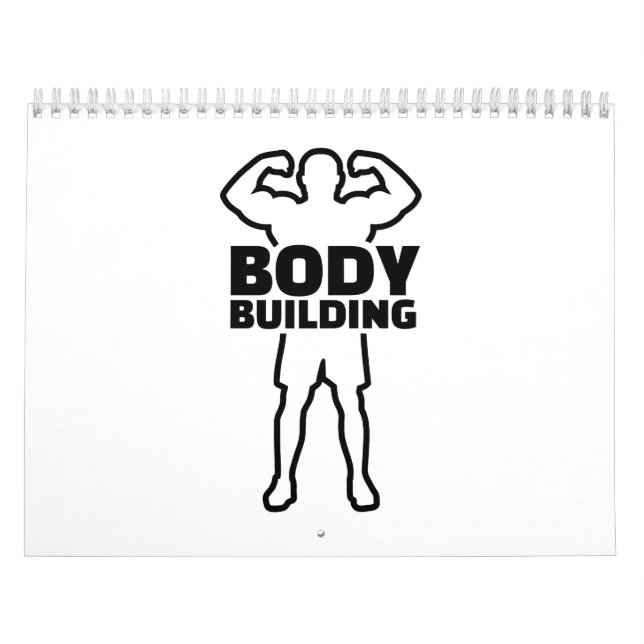 Calendário Treinamento do Bodybuilding (Capa)