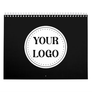 Calendário Trendy na moda e marca elegante