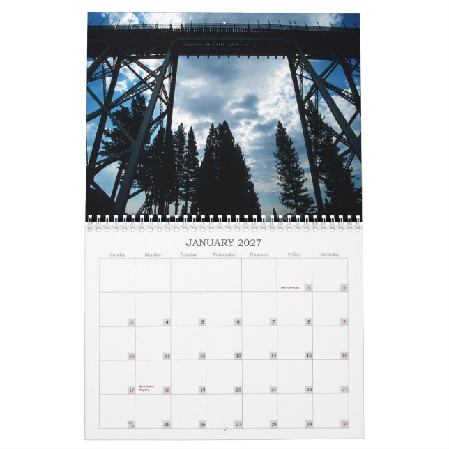 Calendário Trilhas que conduzem a… (Jan 2027)