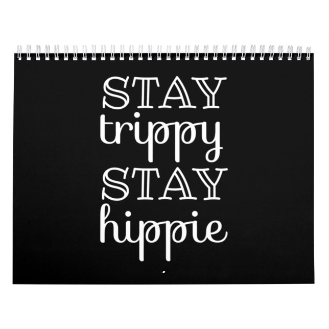 Calendário Trippy hippie (Capa)