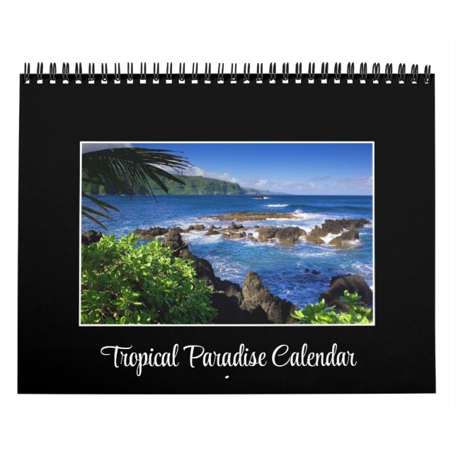 Calendário Tropical Paradise Calendar (Capa)