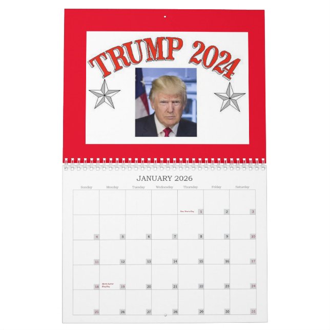 Calendário TRUMP para 2023 (Jan 2026)