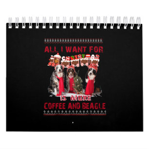 Calendário Tudo O Que Quero É Beagle E Café Em Evento De Nata