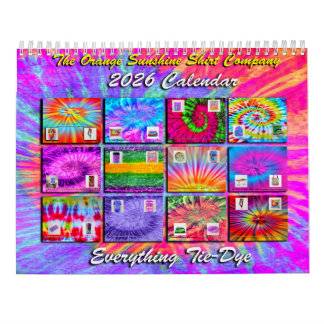 Calendário Tudo Tie-Dye 2026