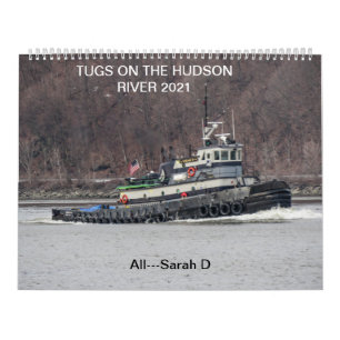 Calendário Tugs No Rio Hudson 2021... Toda Sarah D.