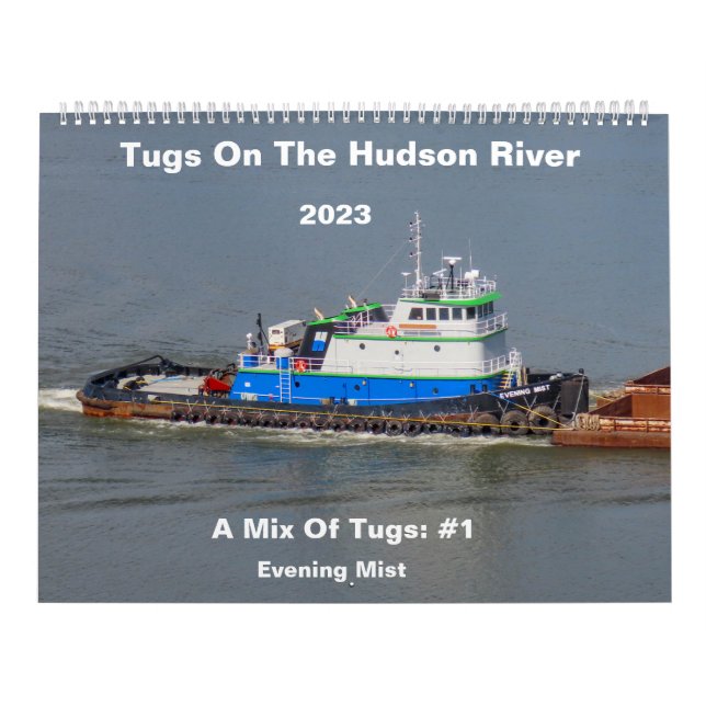 Calendário Tugs No Rio Hudson Uma Mistura De Tugs#: 1 (Capa)